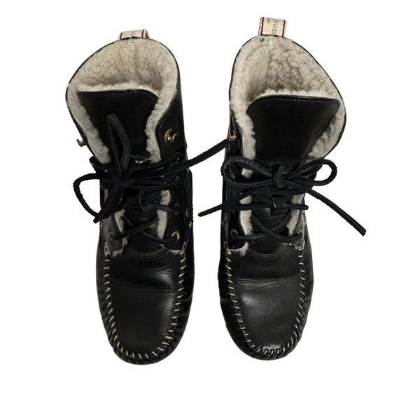 Rag & Bone Sherling Lined Moccasin Style Moc Boots - Picture 6 of 16
